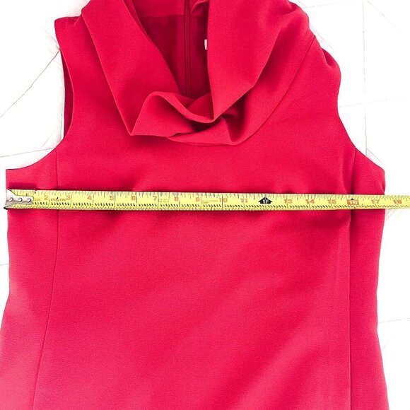 J. Crew poppy Crepe cowlneck shift dress Small - Picture 7 of 12